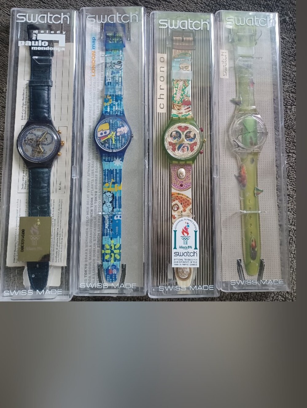 BUNDLE# 4 SWATCH WATCHES ( UNISEX )